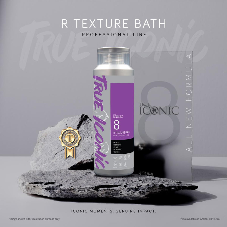 True Iconic R TEXTURE BATH Ultra Rough Texture Shampoo - шампоан за твърдокосмести породи