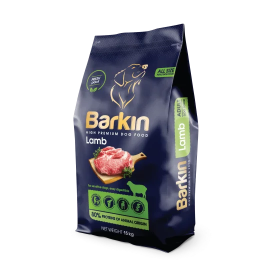 Barkin High Premium Lamb храна за кучета с агне - 15 кг