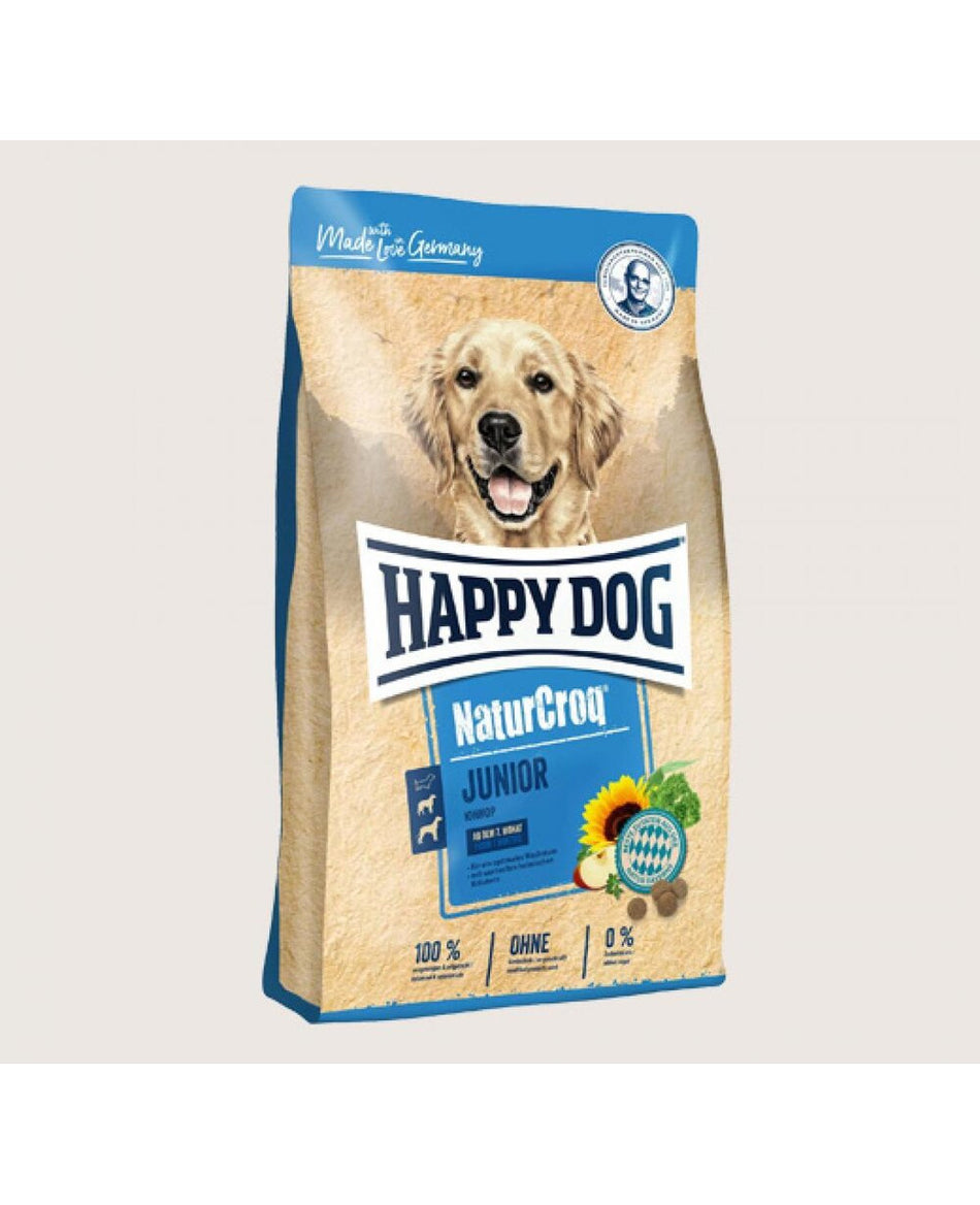 Happy Dog NaturCroq Junior - храна за за всички породи млади кучета от 7 до 15 месеца 15кг.