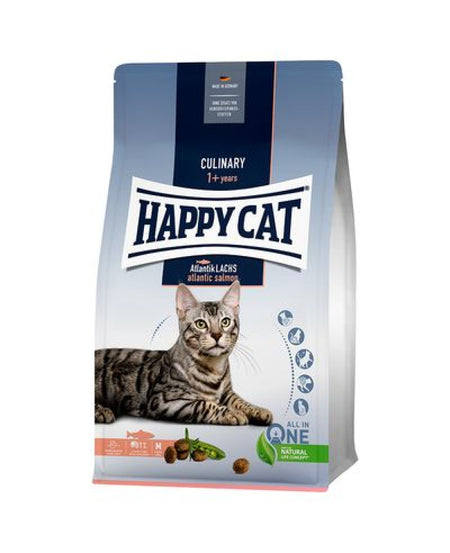 Happy Cat Culinary Adult Atlantic Salmon за котки, със сьомга -10 kg