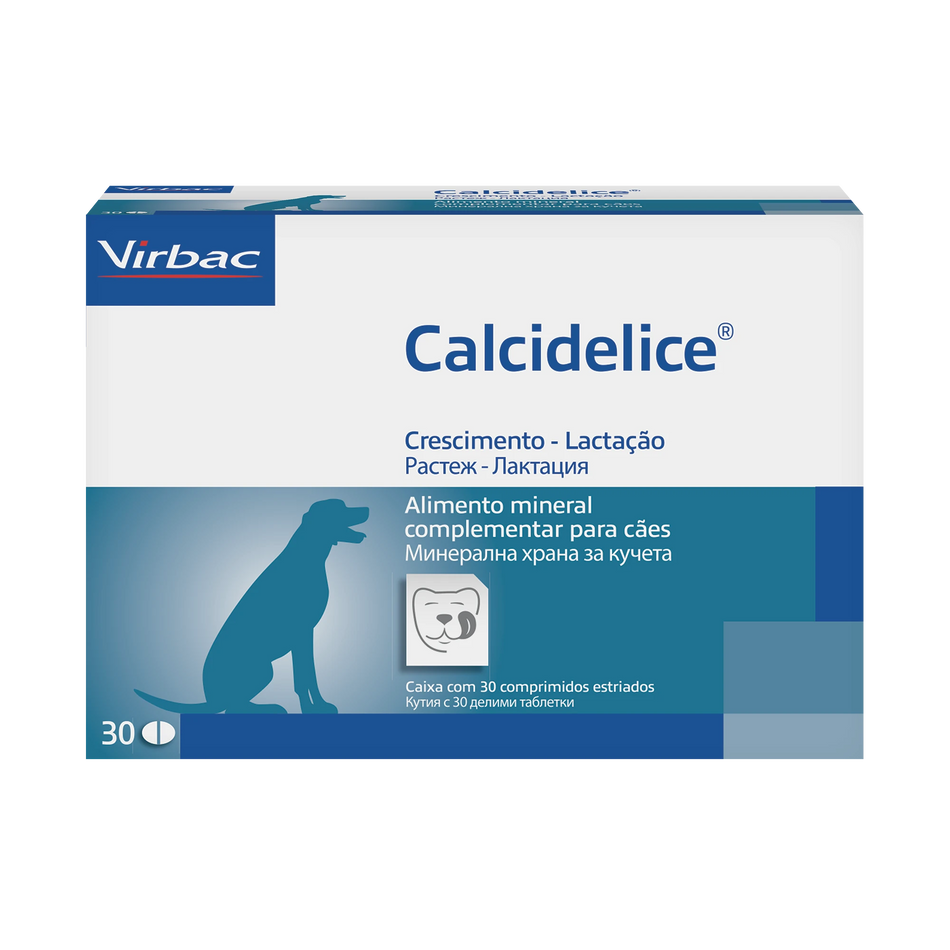 Calci-Delice – хранителна добавка с калций и фосфор – 30 табл.
