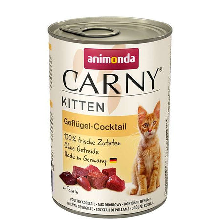 Carny Kitten - говеждо + птиче коктейл 400гр