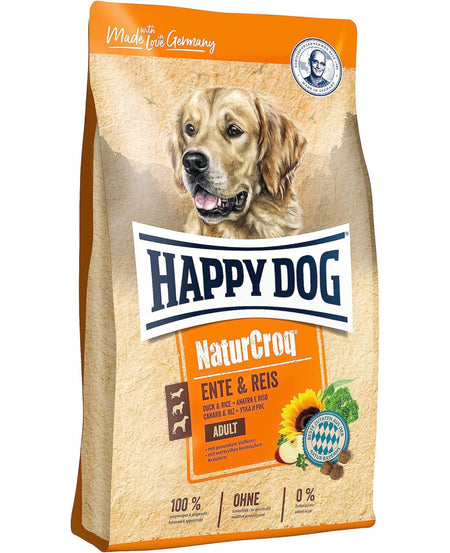 Happy Dog NaturCroq Duck & Rice - Храна за кучета с патешко и ориз 11кг.