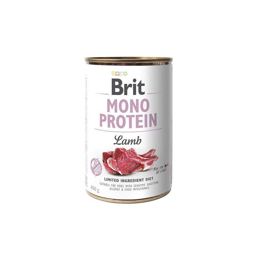 Brit Mono Protein Lamb Консерва монопротеинова за кучета с агнешко месо 400гр
