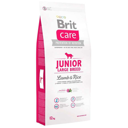 BRIT CARE JUNIOR Large Breed храна за подрастваши кучета от едри породи с агнешко