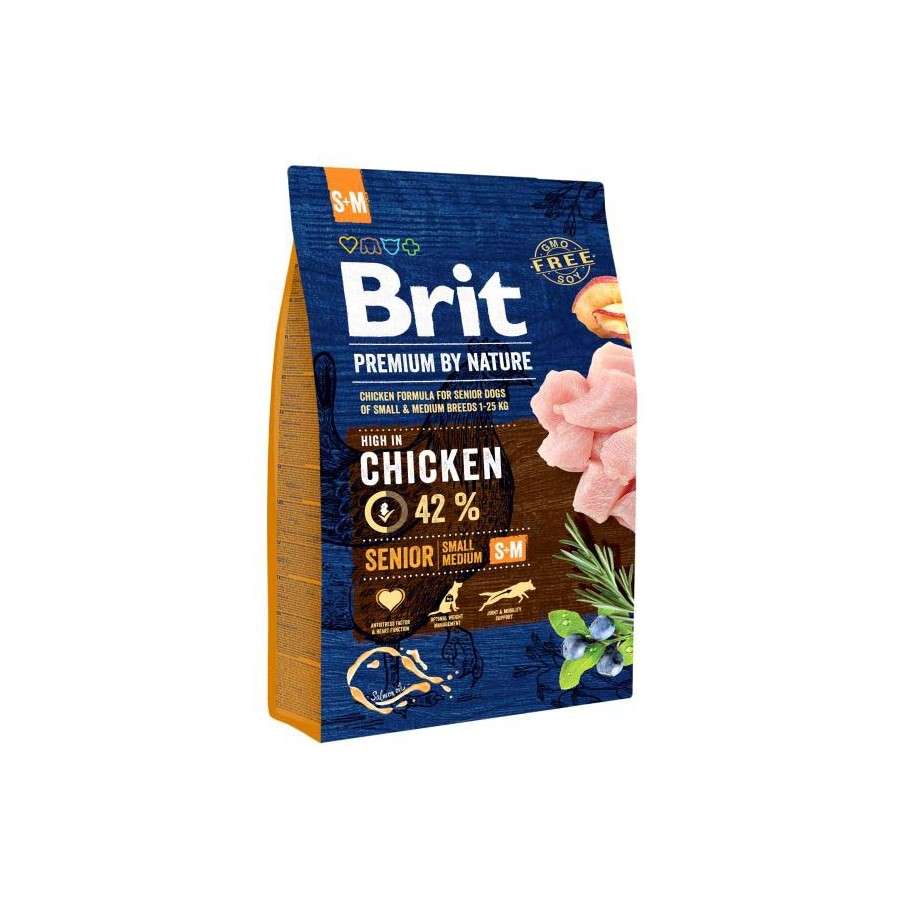 BRIT Premium by Nature SENIOR Small / Medium Breed