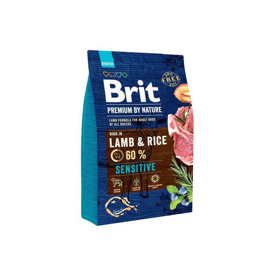 BRIT Premium by Nature Sensitive All Breed Агнешко 15 кг
