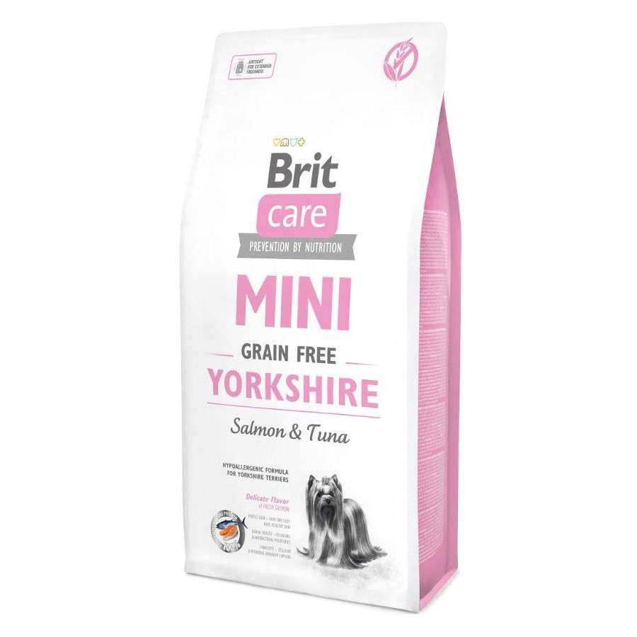 BRIT CARE MINI Храна за кучета от дребни породи със сьомга и риба то без зърнени култури