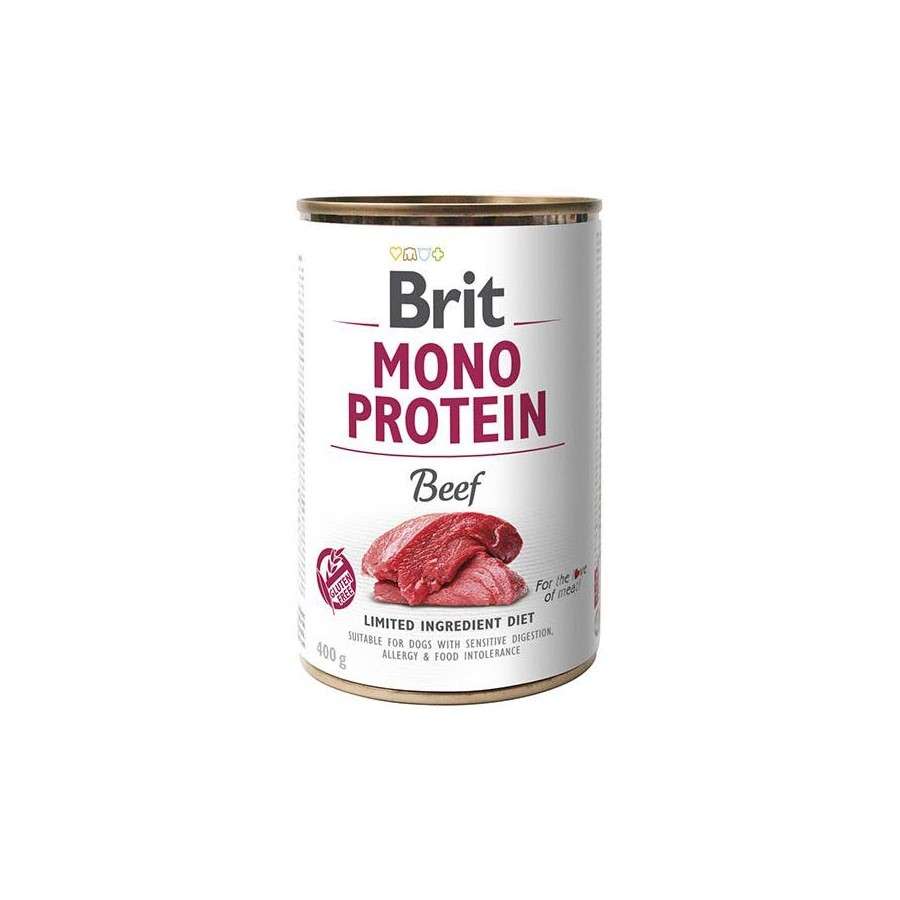 Brit Mono Protein Beef Консерва монопротеинова за кучета с говеждо месо 400гр