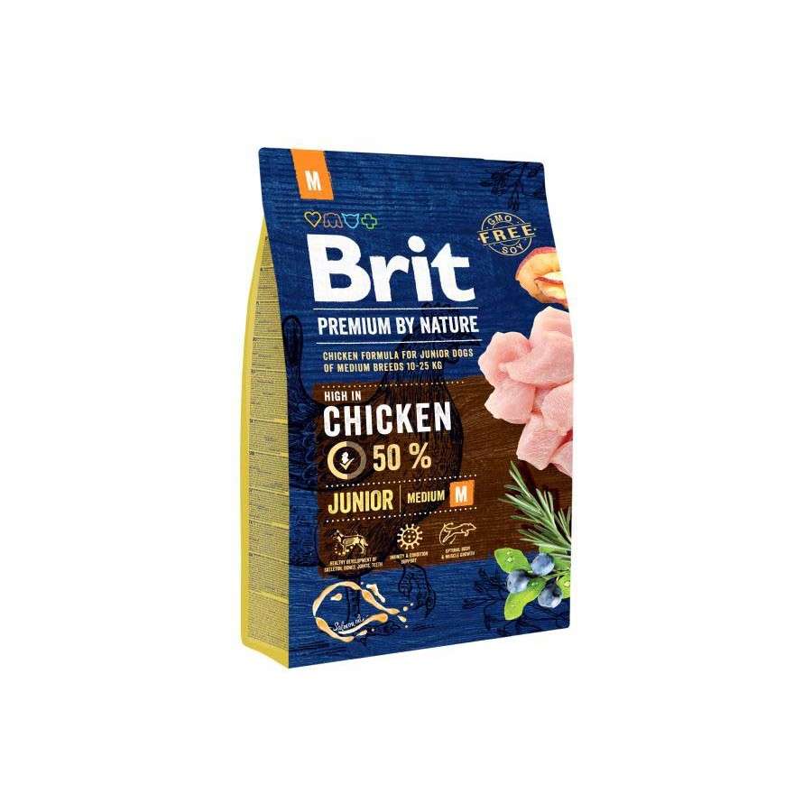 BRIT Premium by Nature JUNIOR Medium Breed 15 кг.