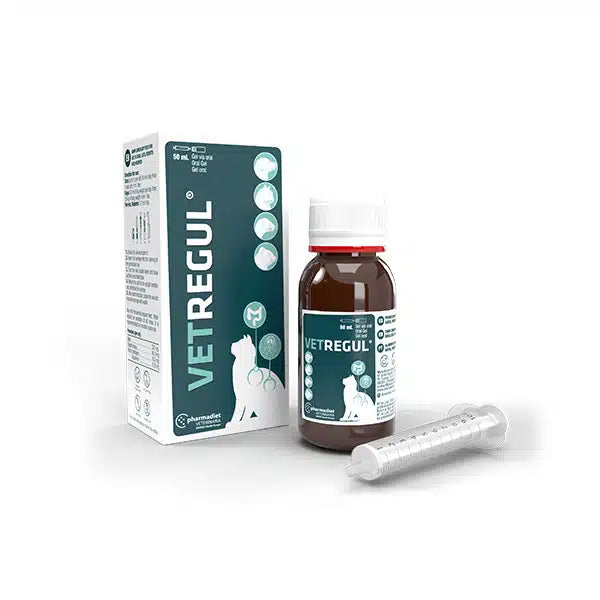 Vetregul Gel – при стомашно чревни разтройства , за кучета и котки – 50 мл