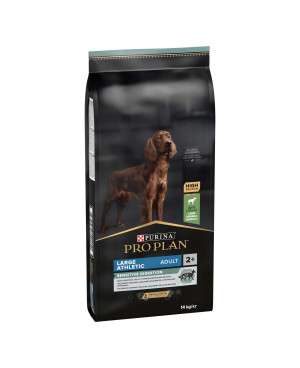 PRO PLAN LARGE ATHLETIC ADULT с OPTIDIGESTION - ЗА КУЧЕТА ОТ ЕДРИ ПОРОДИ С АГНЕШКО 14КГ