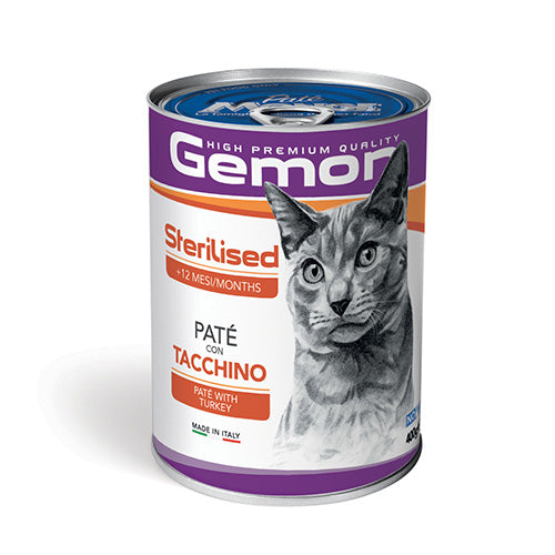 CAT GEMON PATE 400g - пастет с пуйка за кастрирани котки