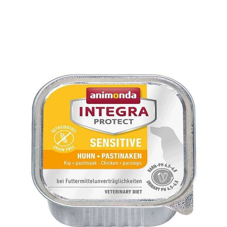 ANIMONDA INTEGRA PROTECT SENSITIVE - ХРАНА ЗА ЧУВСТВИТЕЛНИ И АЛЕРГИЧНИ КУЧЕТА, С ПИЛЕ И ПАЩЪРНАК -150гр.
