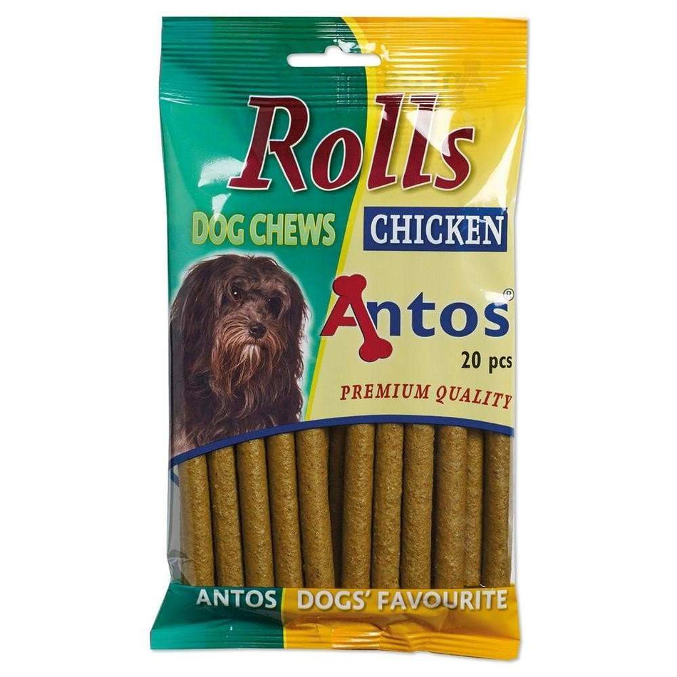 ANTOS ROLLS CHICKEN - МЕКИ СОЛЕТИ С ПИЛЕ 20бр 200гр.
