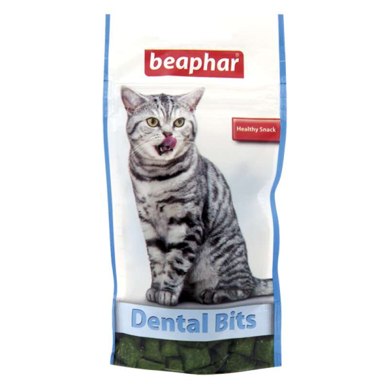 BEAPHAR CAT A DENT BITS - ДОБАВКА ЗА КОТКИ ЗА ПОДДЪРЖАНЕ НА УСТНАТА ХИГИЕНА 35гр.