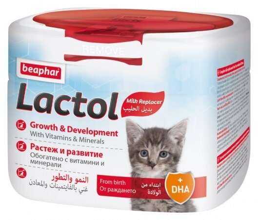 BEAPHAR LACTOL KITTEN - СУХО МЛЯКО ЗА КОТЕНЦА 250гр,