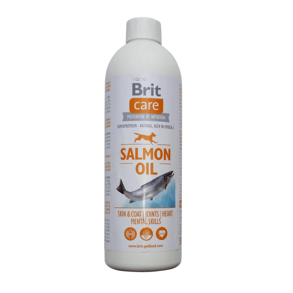 BRIT CARE SALMON OIL - масло от сьомга 500мл