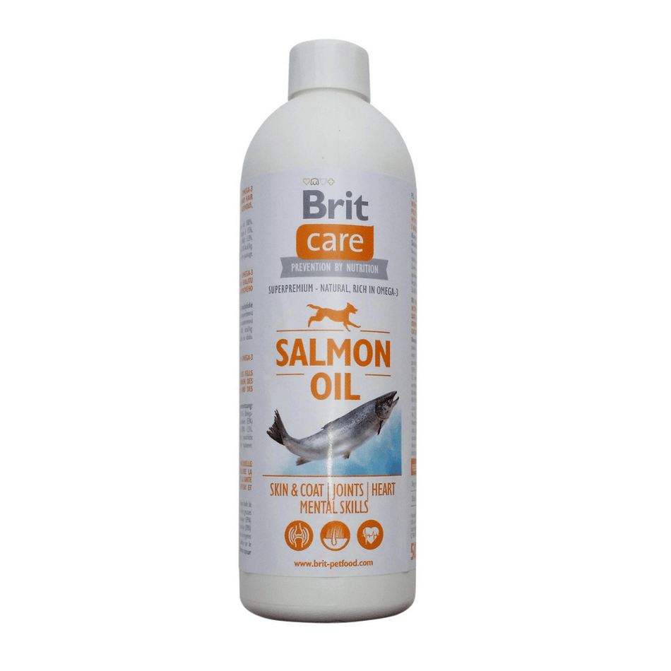 BRIT CARE SALMON OIL - масло от сьомга 500мл