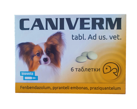 Caniverm 0,175 g – 6 бр.