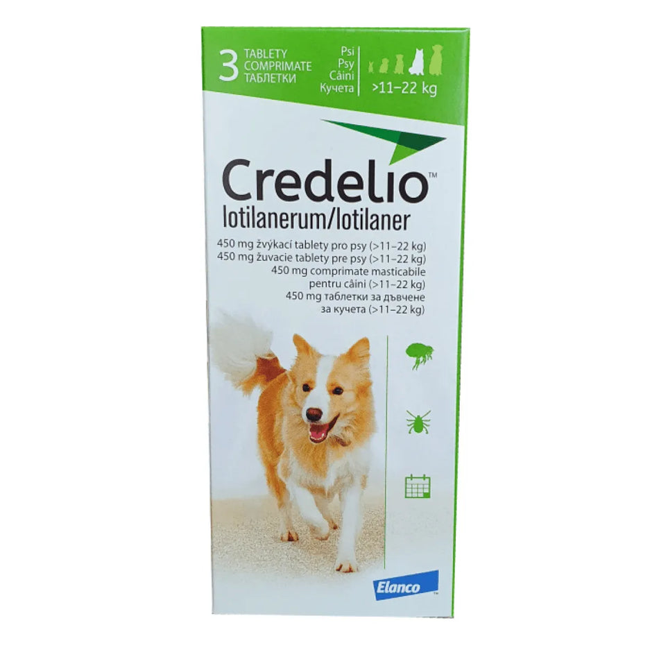 Credelio 450 mg от 11 до 22 кг - 1 табл.
