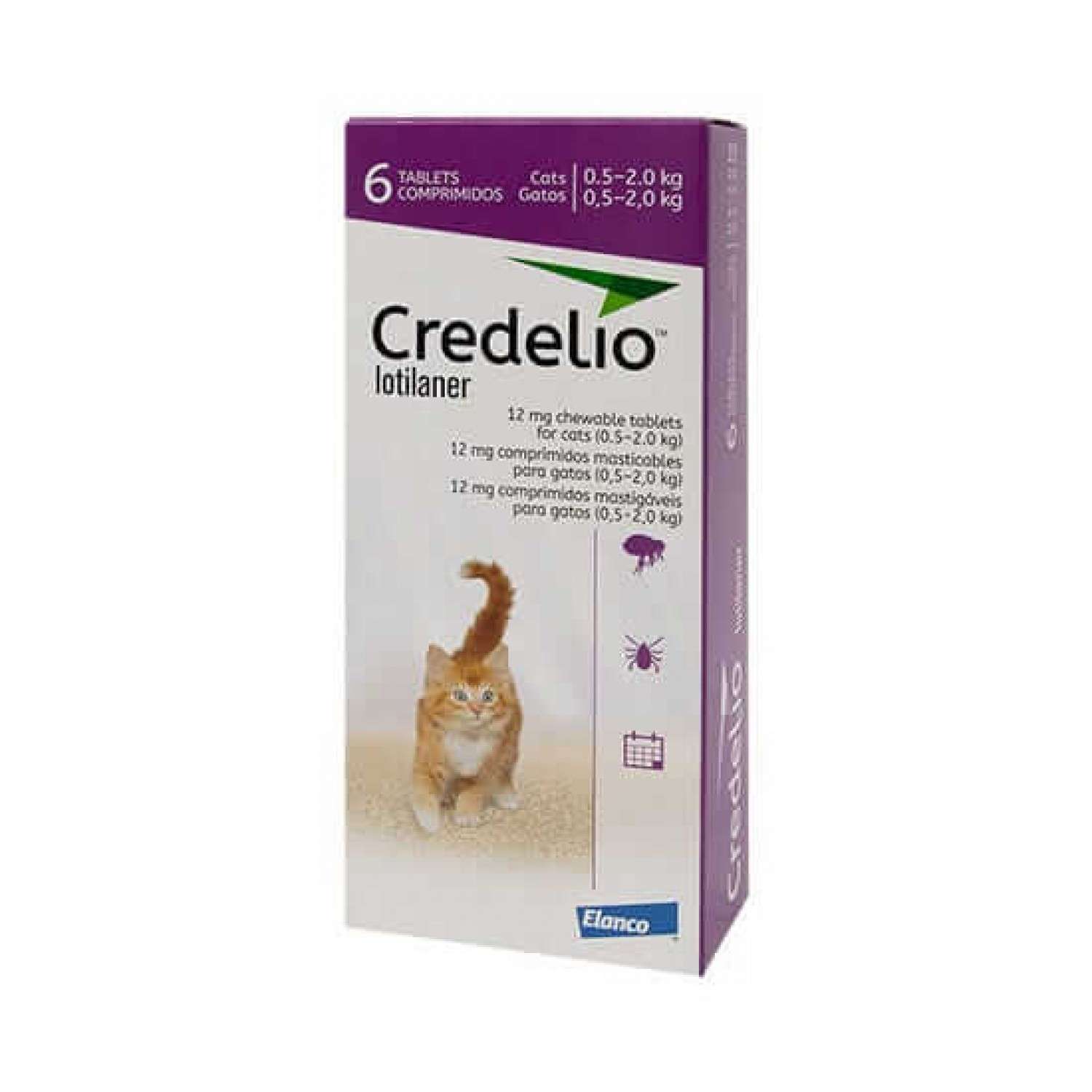 Credelio 12 mg от 0,5 до 2 кг - 1бр. табл.