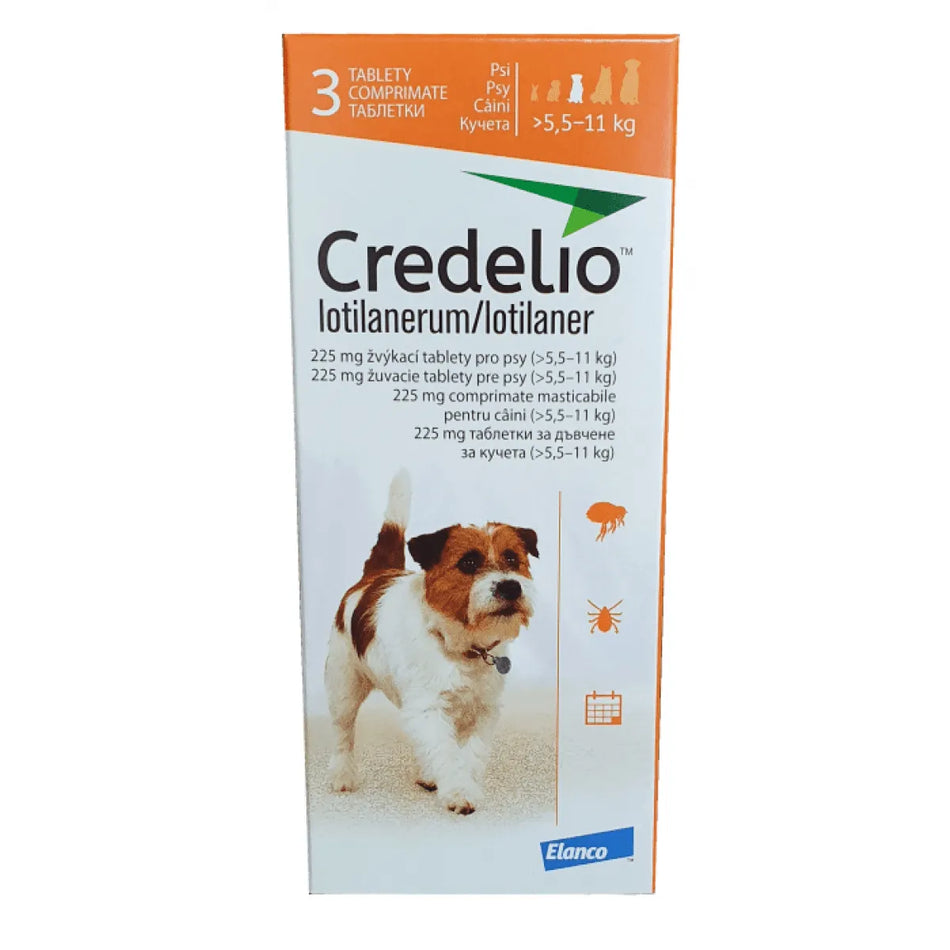 Credelio 225 mg от 5,5 до 11 кг - 1 табл.
