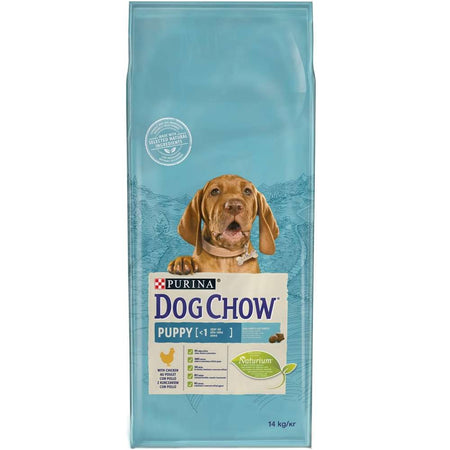 DOG CHOW PUPPY - ЗА ПОДРАСТВАЩИ КУЧЕНЦА С ПИЛЕ 14КГ.