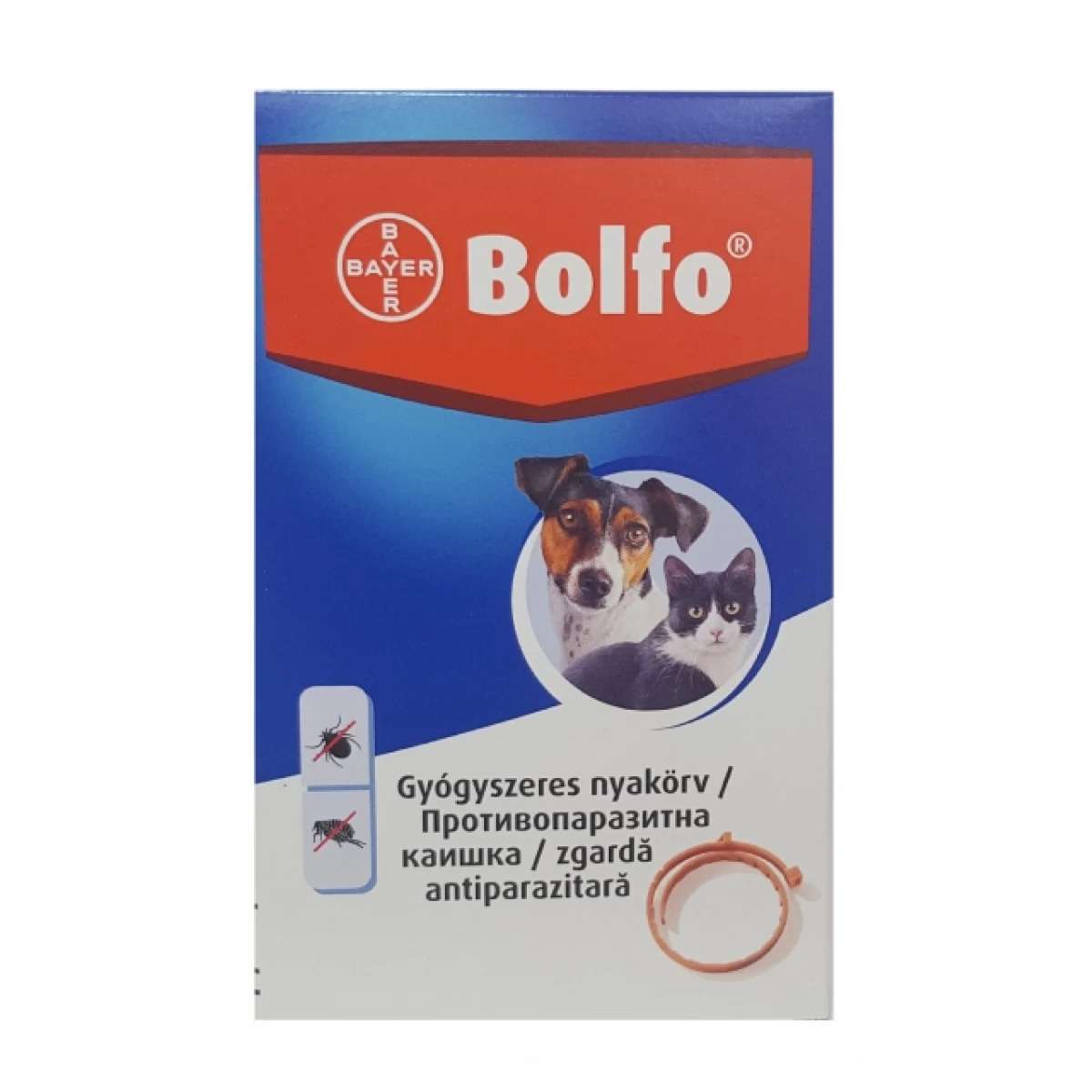 Bolfo - Противопаразитна каишка 38см
