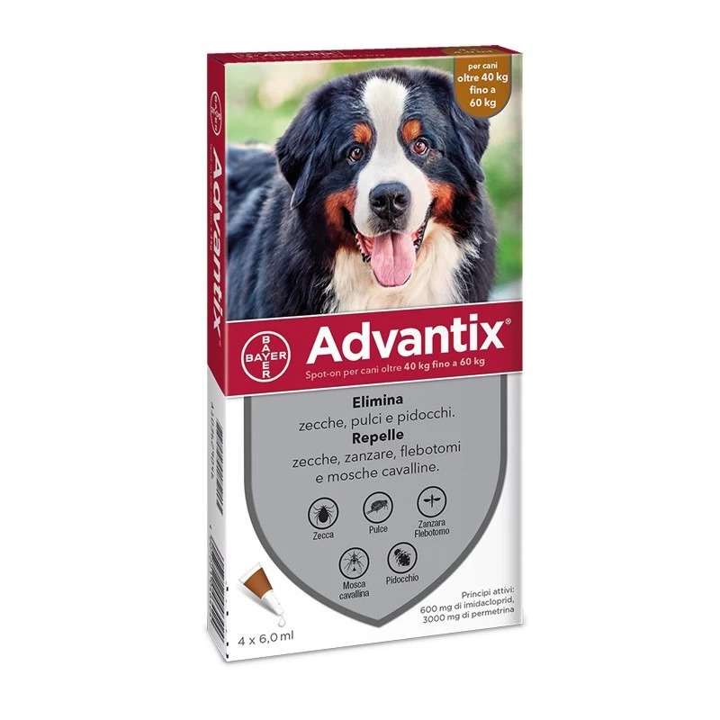 Advantix spot-on for dogs 40-60 кг - 1бр ПИПЕТА