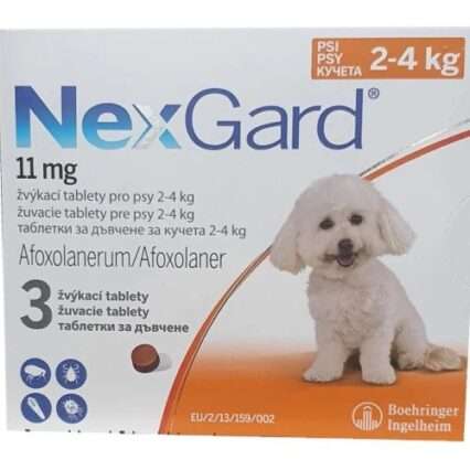 NexGard за кучета от 2 до 4кг