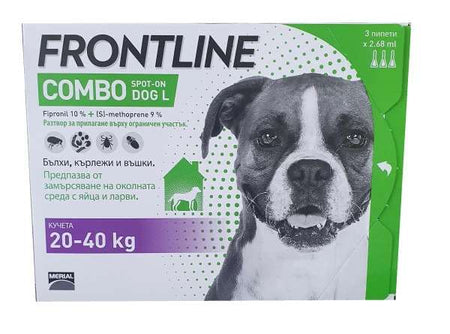 Frontline Combo spot-on Dog L от 20 до 40 кг - 1бр ПИПЕТА