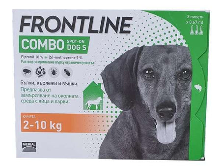 Frontline Combo spot-on Dog S от 2 до 10 кг - 1бр ПИПЕТА