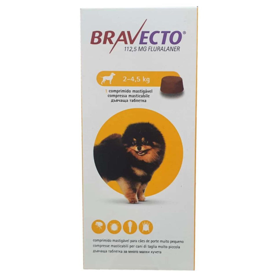 Bravecto 2-4.5 кг