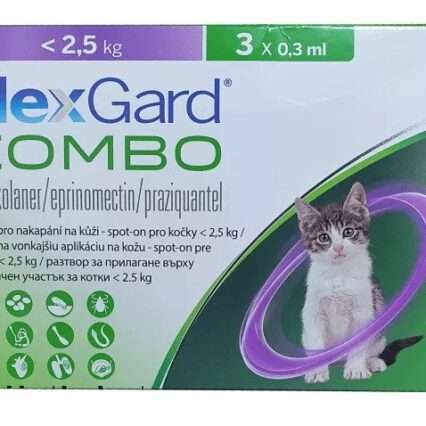 NexGard Combo Разтвор за котки <2,5 кг