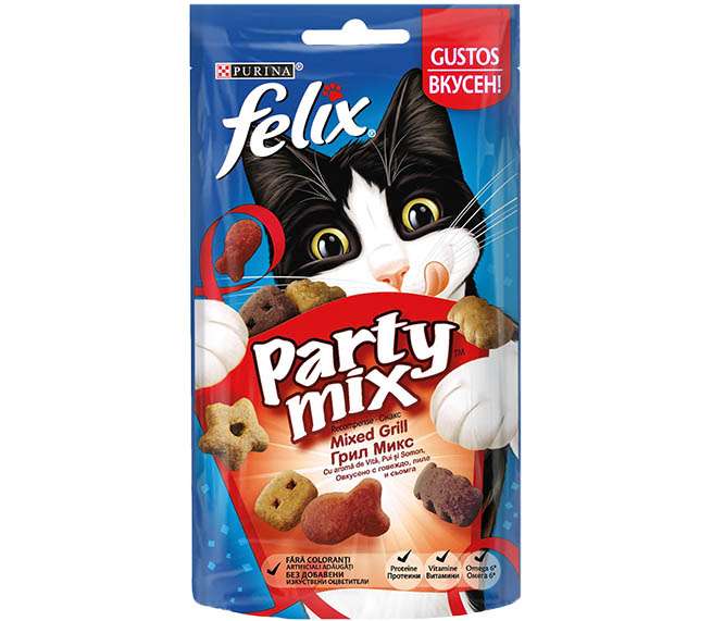 FELIX PARTY MIX ЛАКОМСТВО ГРИЛ МИКС