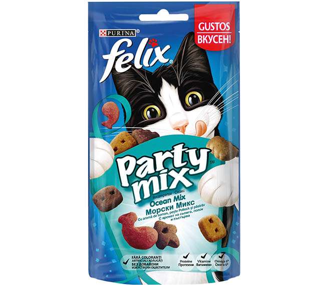 FELIX PARTY MIX ЛАКОМСТВО МОРСКИ МИКС