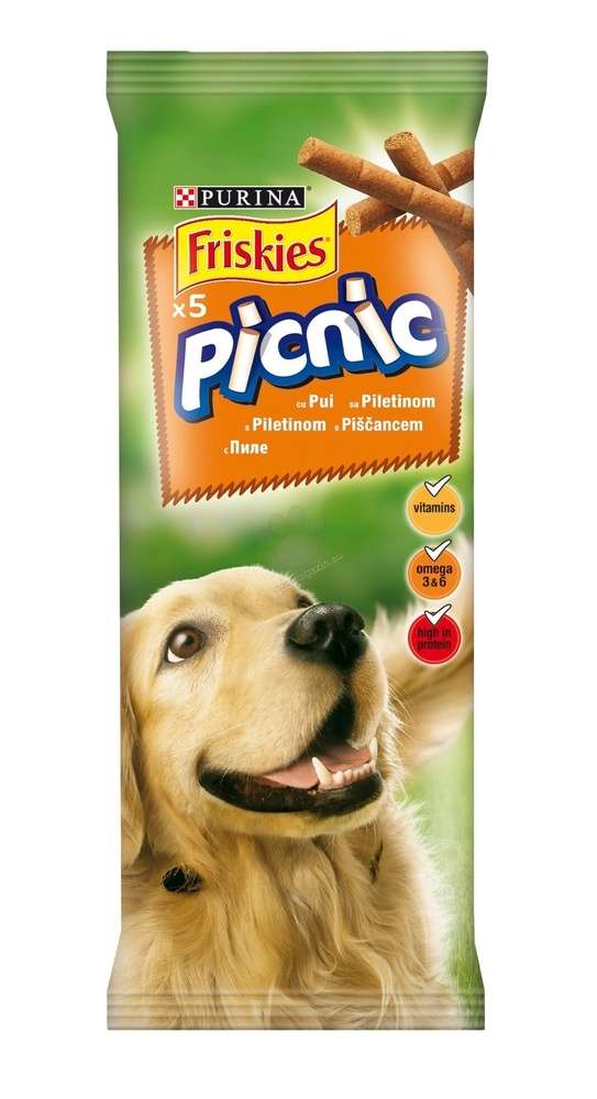 FRISKIES PICNIC CHICKEN - ЛАКОМСТВО ЗА КУЧЕТА С ПИЛЕ 42гр.