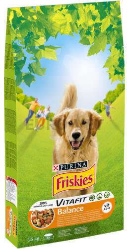 FRISKIES BALANCE - СУХА ХРАНА ЗА КУЧЕТА В ЗРЯЛА ВЪЗРАСТ С ПИЛЕ 10КГ.