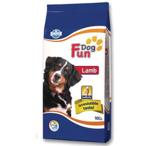 FUN DOG LAMB - ЗА КУЧЕТА В ЗРЯЛА ВЪЗРАСТ С АГНЕШКО 10 кг