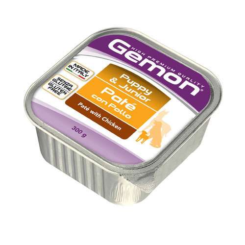 GEMON PATÉ WITH CHICKEN PUPPY & JUNIOR CHICKEN – ПАСТЕТ С ПИЛЕ 300гр.