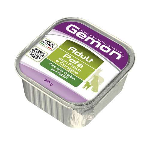 GEMON PATÉ WITH CHICKEN & RABBIT – ПАСТЕТ С ПИЛЕ И ЗАЕШКО 300гр.