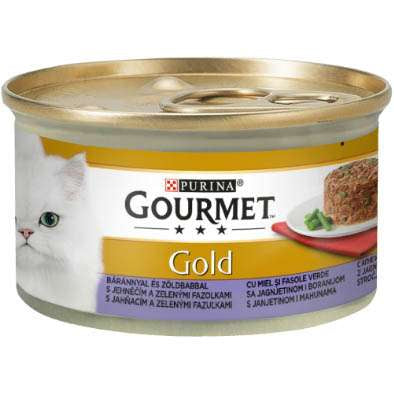 GOURMET GOLD ПАЙ С АГНЕ И ЗЕЛЕН БОБ - 85гр