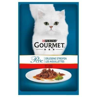 GOURMET PERLE МИНИ ФИЛЕНЦА В СОС С ГОВЕЖДО 85гр.