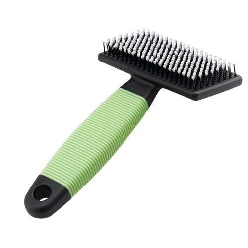 FERPLAST GRO 5799/GRO 5949 -ЗЕЛЕНА ЧЕТКА ЗА КОТКИ С ПЛАСТМ. ВРЪХЧЕТА