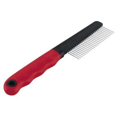 FERPLAST GRO 5862 МЕТ.ГРЕБЕН С ПЛАСТ.ДРЪЖКА ГОЛЯМ