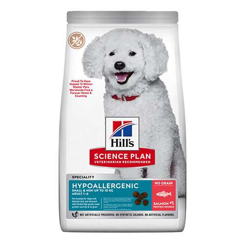 HILL’S SCIENCE PLAN Dog HYPO Small & Mini salmon - сьомга 6 кг.