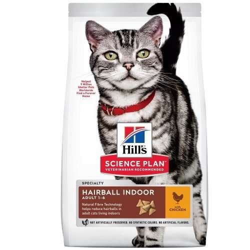HILL’S SCIENCE PLAN ADULT HAIRBALL INDOOR CAT С ПИЛЕШКО