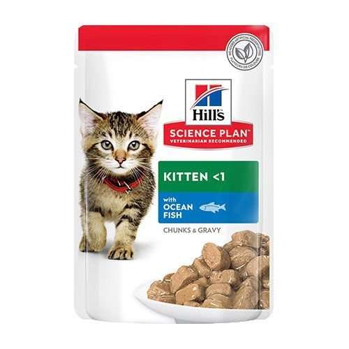 HILL’S SCIENCE PLAN KITTEN - ПАУЧ С ОКЕАНСКА РИБА 85гр