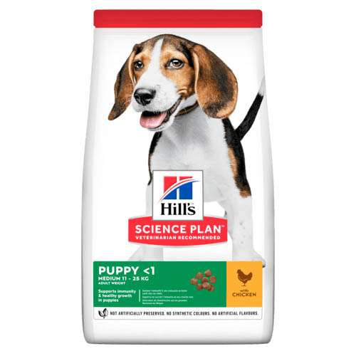 HILL’S SCIENCE PLAN MEDIUM PUPPY С ПИЛЕШКО 14 кг.
